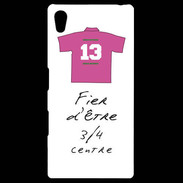 Coque Personnalisée Sony Xpéria Z5 3/4 centre D Bonus offensif-défensif Blanc