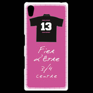 Coque Personnalisée Sony Xpéria Z5 3/4 centre D Bonus offensif-défensif Rose 2