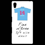 Coque Personnalisée Sony Xpéria Z5 3/4 aile droit Bonus offensif-défensif Blanc 2