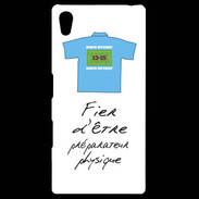 Coque Personnalisée Sony Xpéria Z5 Préparateur physique Bonus offensif-défensif Blanc 2