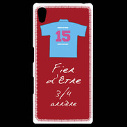Coque Personnalisée Sony Xpéria Z5 3/4 arrière Bonus offensif-défensif Rouge 2