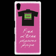 Coque Personnalisée Sony Xpéria Z5 Préparateur physique Bonus offensif-défensif Rose 2
