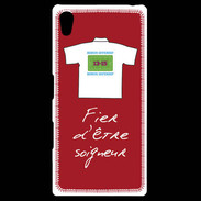 Coque Personnalisée Sony Xpéria Z5 Soigneur Bonus offensif-défensif Rouge