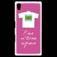 Coque Personnalisée Sony Xpéria Z5 Soigneur Bonus offensif-défensif Rose