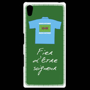 Coque Personnalisée Sony Xpéria Z5 Soigneur Bonus offensif-défensif Vert 2