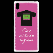 Coque Personnalisée Sony Xpéria Z5 Soigneur Bonus offensif-défensif Rose 2