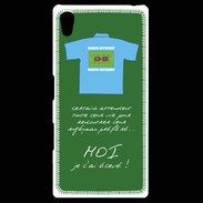 Coque Personnalisée Sony Xpéria Z5 Moi je l'ai élevé Bonus offensif-défensif Vert 2