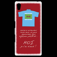 Coque Personnalisée Sony Xpéria Z5 Moi je l'ai élevé Bonus offensif-défensif Rouge 2
