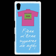 Coque Personnalisée Sony Xpéria Z5 Supporters Bonus offensif-défensif Bleu