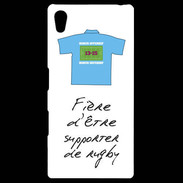 Coque Personnalisée Sony Xpéria Z5 Supporters Bonus offensif-défensif Blanc 2