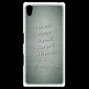 Coque Personnalisée Sony Xpéria Z5 Charme passé Vert Citation Oscar Wilde