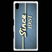 Coque Personnalisée Sony Xpéria Z5 Since 1951 Bleu