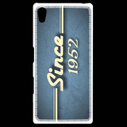 Coque Personnalisée Sony Xpéria Z5 Since 1952 Bleu