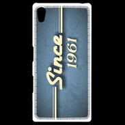 Coque Personnalisée Sony Xpéria Z5 Since 1961 Bleu