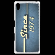 Coque Personnalisée Sony Xpéria Z5 Since 1974 Bleu