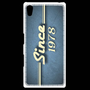 Coque Personnalisée Sony Xpéria Z5 Since 1978 Bleu