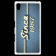 Coque Personnalisée Sony Xpéria Z5 Since 1987 Bleu