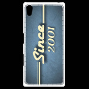 Coque Personnalisée Sony Xpéria Z5 Since 2001 Bleu
