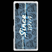 Coque Personnalisée Sony Xpéria Z5 Since crane bleu 1974