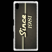 Coque Personnalisée Sony Xpéria Z5 Since 1981 gris