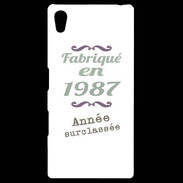 Coque Personnalisée Sony Xpéria Z5 Fabriqué en 1987 ZG