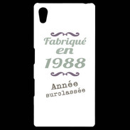 Coque Personnalisée Sony Xpéria Z5 Fabriqué en 1988 ZG