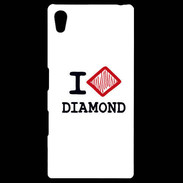 Coque Personnalisée Sony Xpéria Z5 I love Diamond