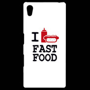 Coque Personnalisée Sony Xpéria Z5 I love Fast Food