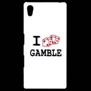 Coque Personnalisée Sony Xpéria Z5 I love Gamble