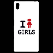 Coque Personnalisée Sony Xpéria Z5 I love Girl