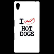 Coque Personnalisée Sony Xpéria Z5 I love Hot Dogs