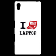 Coque Personnalisée Sony Xpéria Z5 I love Laptop