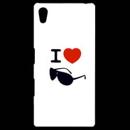 Coque Personnalisée Sony Xpéria Z5 I love Lunette Fun 2