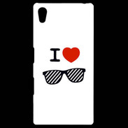 Coque Personnalisée Sony Xpéria Z5 I love Lunette Fun 3