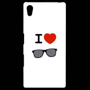 Coque Personnalisée Sony Xpéria Z5 I love Lunette Fun 4