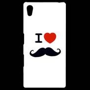 Coque Personnalisée Sony Xpéria Z5 I love Moustache