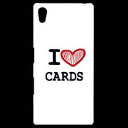 Coque Personnalisée Sony Xpéria Z5 I love Poker Heart