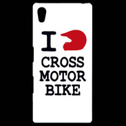 Coque Personnalisée Sony Xpéria Z5 i love Cross Motor