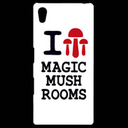 Coque Personnalisée Sony Xpéria Z5 I love Mushrooms