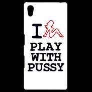 Coque Personnalisée Sony Xpéria Z5 I love Play Pussy