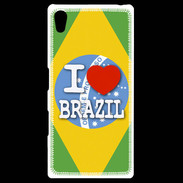 Coque Personnalisée Sony Xpéria Z5 I love Brazil 3