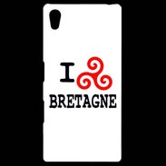 Coque Personnalisée Sony Xpéria Z5 I love Bretagne 2
