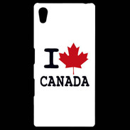 Coque Personnalisée Sony Xpéria Z5 I love Canada 2