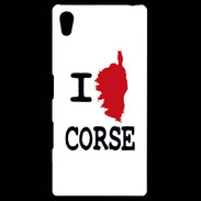 Coque Personnalisée Sony Xpéria Z5 I love Corse 3