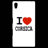 Coque Personnalisée Sony Xpéria Z5 I love Corsica