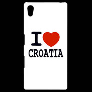 Coque Personnalisée Sony Xpéria Z5 I love Croatia