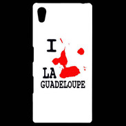 Coque Personnalisée Sony Xpéria Z5 i love Guadeloupe 2