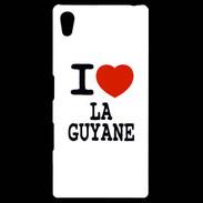 Coque Personnalisée Sony Xpéria Z5 I love Guyane