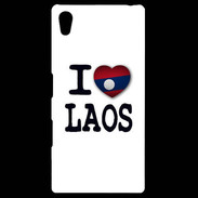 Coque Personnalisée Sony Xpéria Z5 I love Laos 2
