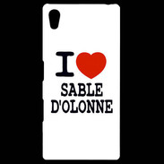 Coque Personnalisée Sony Xpéria Z5 I love Sable d'Olonne